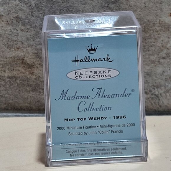 Hallmark Collection Merry Miniatures Madame Alexander Mop Top Wendy Raggedy Ann - Picture 3 of 11